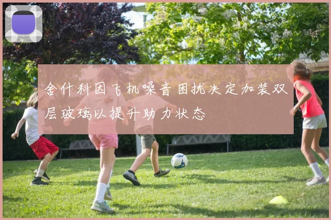 舍什科因飞机噪音困扰决定加装双层玻璃以提升助力状态